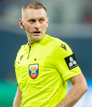 Referee appointment made for the Zenit v Rubin match