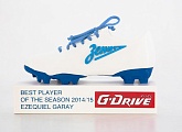Ezequiel Garay received the prize «G-Drive best player of the season» 