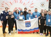 Sergei Semak took part in the opening ceremony of  Special Olympics Spartakiad