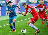 Photo report from Zenit v Spartak Moscow at the Petrovsky