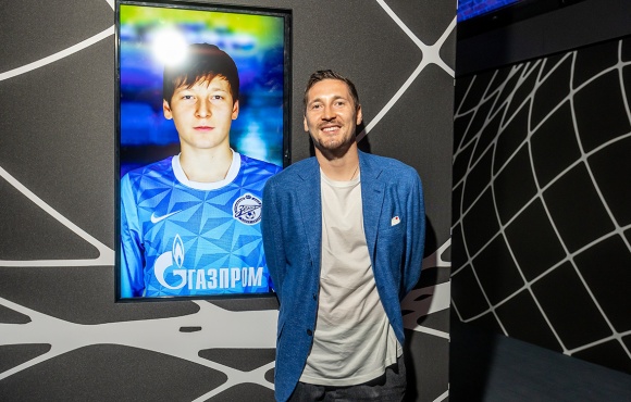 Number 12: the Zenit players, coaching staff and club’s management became the first guests of the new media exhibition in New Holland