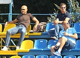 Luciano Spalletti attends Zenit youth team match