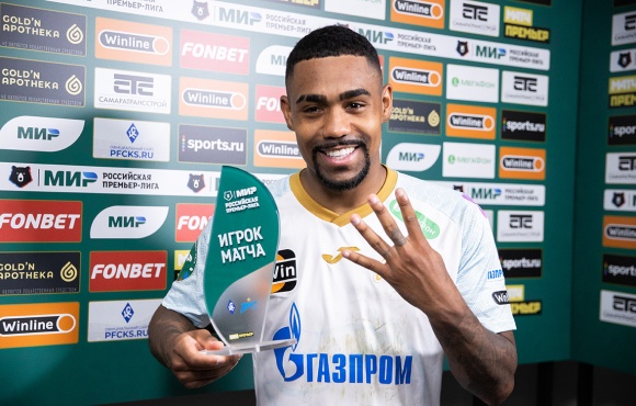 Malcom: "I want to go down in club history as one of Zenit’s best ever foreign players"