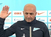 Luciano Spalletti`s briefing before taking on FC Tom Tomsk