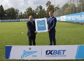 Zenit go into partnership with 1XBET bookmakers