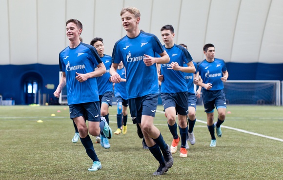 The Gazprom Academy teams return to training after their winter breaks