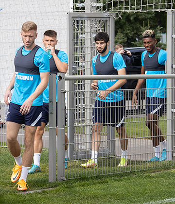 Open training this Wednesday ahead of Zenit v CSKA Moscow