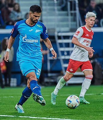 Photos from Zenit v Spartak in the Russian Cup semi final second leg