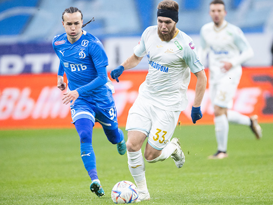 Photos from Dynamo v Zenit in Moscow