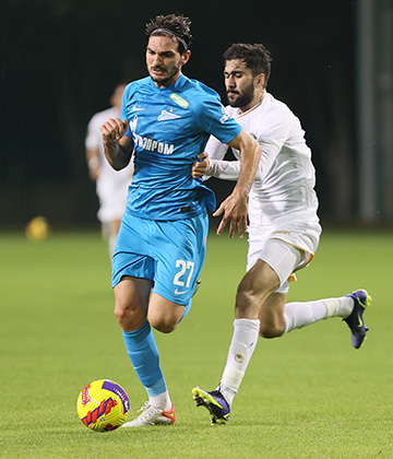 Photos from the friendly match against Emirates Club