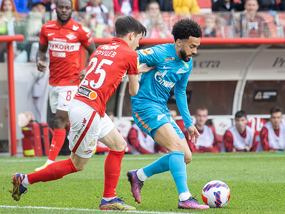Photos from the 1-1 draw with Spartak 