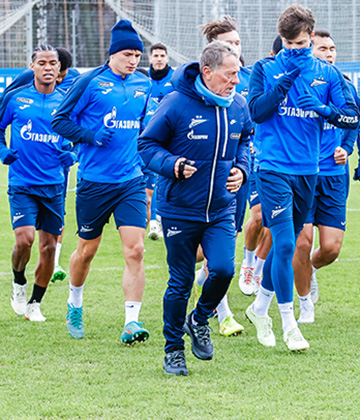 Open training before the Cup match with Spartak Moscow