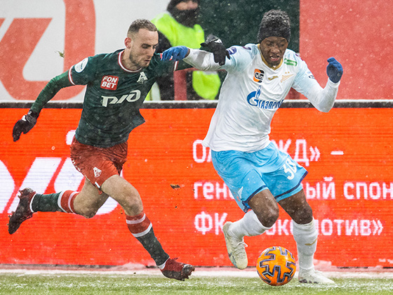 Photos from Lokomotiv v Zenit in Moscow