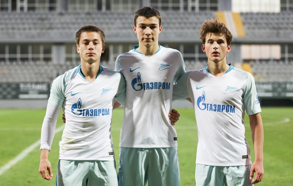 Four Gazprom Academy players make their debut for Zenit-2