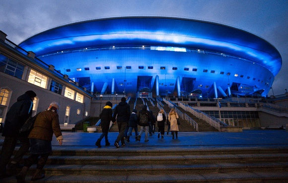 Zenit v Lokomotiv: The Gazprom Arena will open at 5pm with quicker entrance for those without bags 
