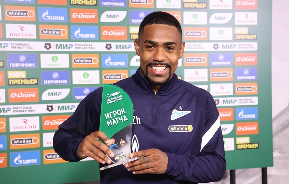 Malcom: “Mantuan is very happy, and I hope he will score even more goals for Zenit”