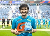 Sardar Azmoun collected his G-Drive Player of the Month award