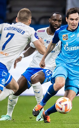 Highlights of Dynamo Moscow v Zenit 