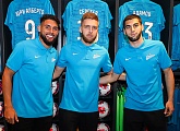 Alberto, Sergeev and Adamov paid a visit to the Zenit Arena store