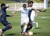 Photos from the friendly with Lusail City in Qatar