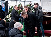 Photos from the memorial service for Vladimir Kazachenko