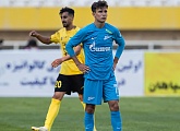 Danila Kozlov debuted for the first team in the Cup match
