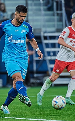 Photos from Zenit v Spartak in the Russian Cup semi final second leg
