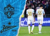 One minute highlights of CSKA v Zenit
