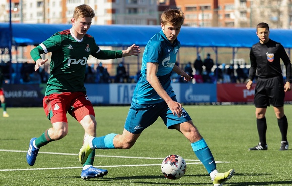 Zenit U18s share the points at home to Lokomotiv