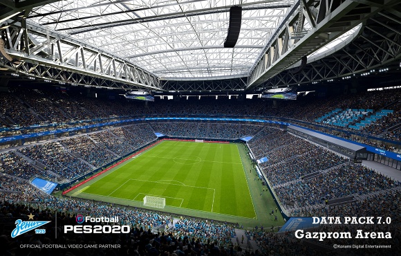 Gazprom Arena included in the latest PES 2020 data pack