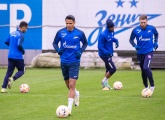 Open training before the away match with Dynamo Moscow