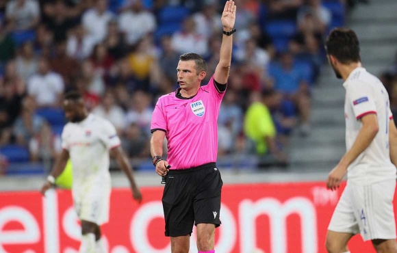 English referee appointed for Lazio v Zenit in the UCL