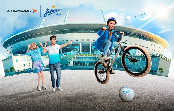Zenit and Forward bicycles join forces!