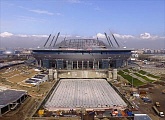 Progress report on the new stadium on Krestovsky and the pitch going in
