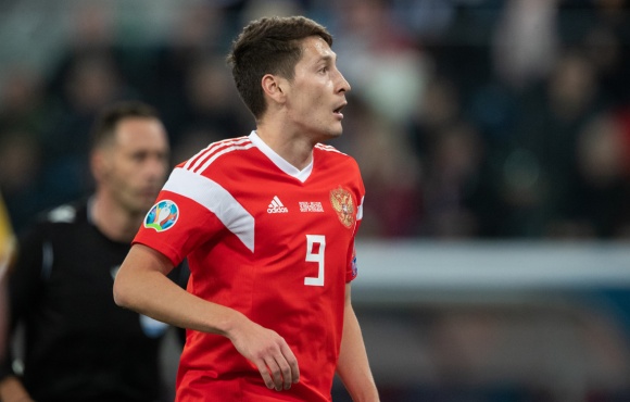 San Marino v Russia: Daler Kuzyaev scores his first international goal