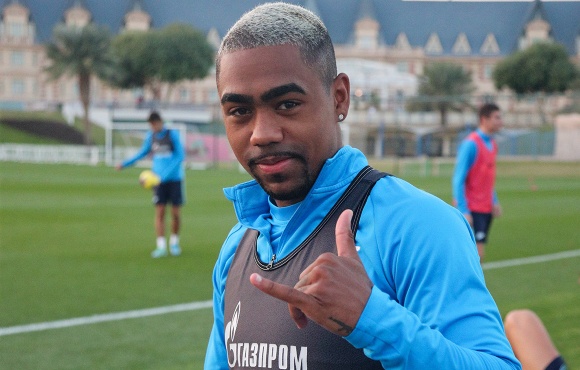 Malcom: "I’m back training with the first team and feel very positive" 