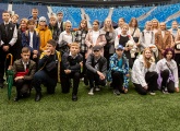Children visit the Gazprom Arena on the Day of Knowledge