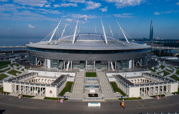 The Champions League final will be held at the Gazprom Arena in 2022