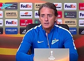Roberto Mancini's press conference before the Europa League game
