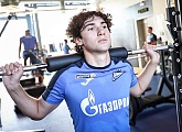 Aleksandr Kovalenko's first day at Zenit