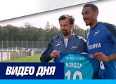 Zenit-TV at Wilson Isidor's first day with the team