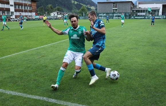 Daniil Kuznetsov makes his Zenit debut in the friendly with Werder Bremen