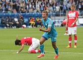 Kanunnikov scores first goal at Petrovsky Stadium in the Russian Premier League
