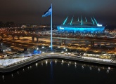 The Gazprom Arena's Flagstaff public space wins an Excellence Petersburg award