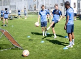 Photos from open training before the match with Rubin Kazan
