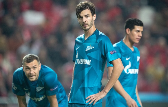 Zenit are out of the Champions League