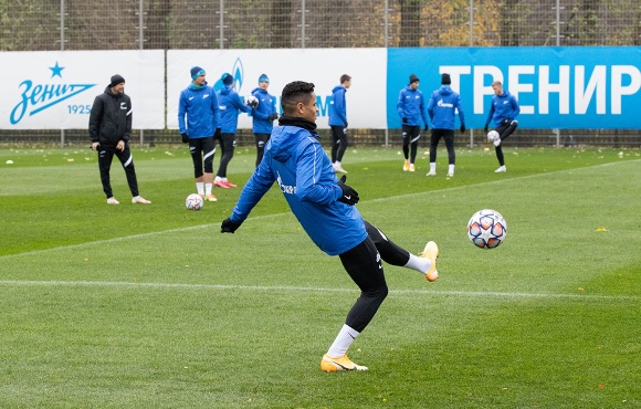 Club Brugge v Zenit: Open training and a press conference to be held in St. Petersburg