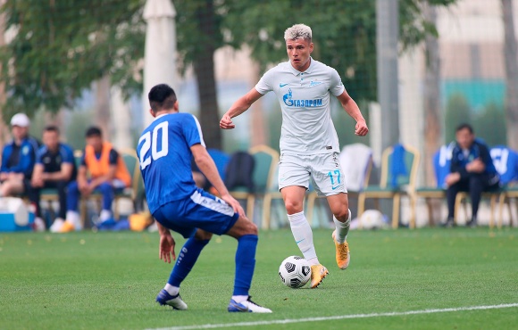 Zenit completed the Gazprom Training Camp with a win over Uzbekistan