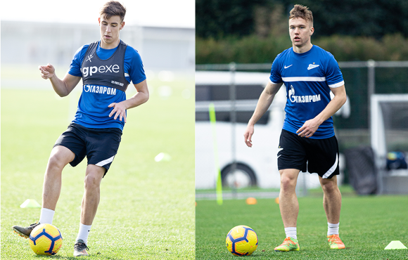 Two players join the team at the Gazprom training Camp 