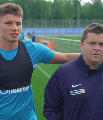 Zenit-TV at a Gazprom Training Camp summer session